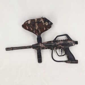 JT Tac-5M Recon Paintball Marker Camouflage Tac Woodsball Hopper UNTESTED